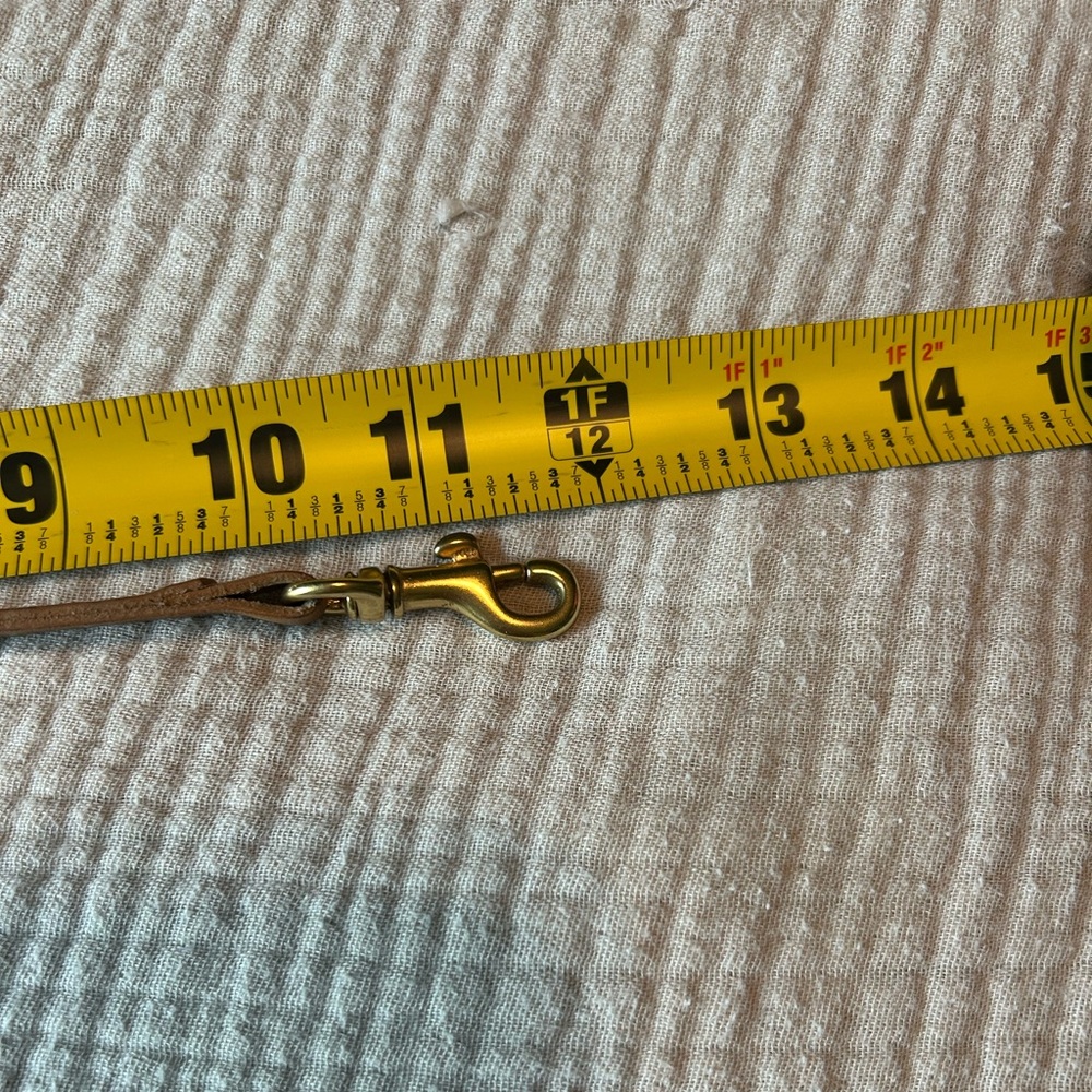 COACH 9311 Tan Mini Bag with Smooth Leather Finish - Picture 4 of 10